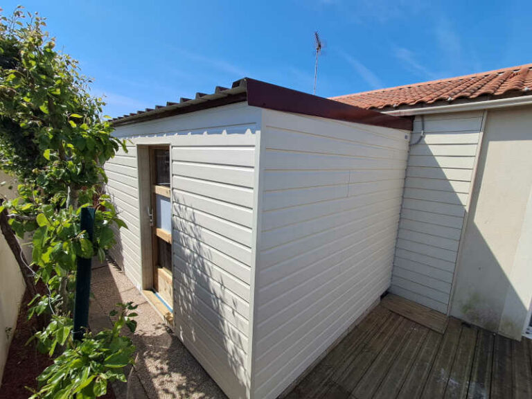 Cabanon de jardin sur mesure à l'Île d'Olonne en Vendée