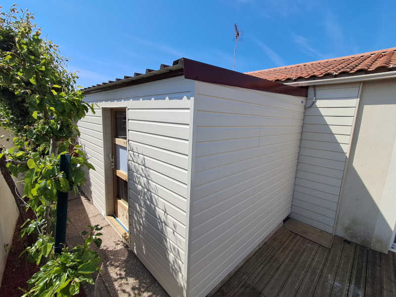 Cabanon de jardin sur mesure à l'Île d'Olonne en Vendée