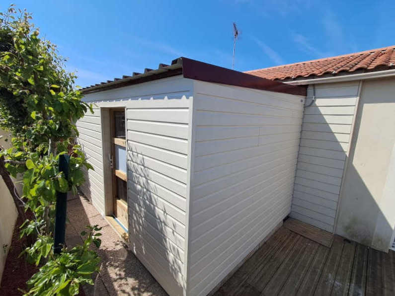 Cabanon de jardin sur mesure à l'Île d'Olonne en Vendée